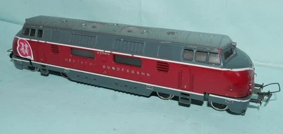 Trix Express 2260 DB V200 035 Metall rot m. Graffiti - Bild 1 von 3