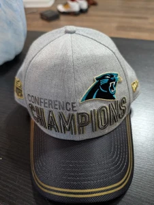 New Era 9Forty CAROLINA PANTHERS Conference Champions 50th Super Bowl Mütze Cap - Bild 1 von 5