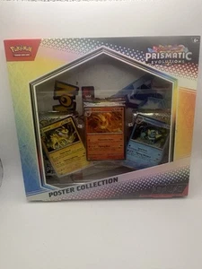Pokemon Prismatic Evolutions Poster Collection *FACTORY SEALED NEW* - Picture 1 of 1