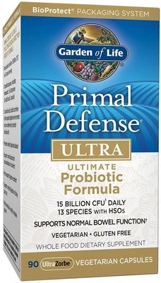 Garden of Life Primal Defense Ultra - 90 vcaps (610,56 EUR/kg)
