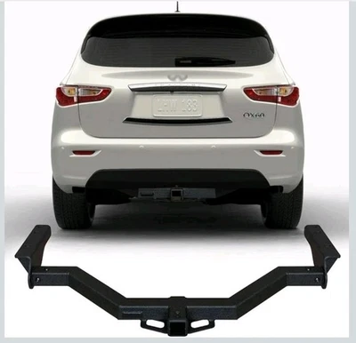 Enganche de remolque acero negro compatible con Infiniti QX60 2014-2021, 2013-2013... Foto 1 de 4