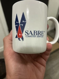 American Airlines Sabre Computer Services 1989 Employee Conference Coffee Cup  - Picture 1 of 8