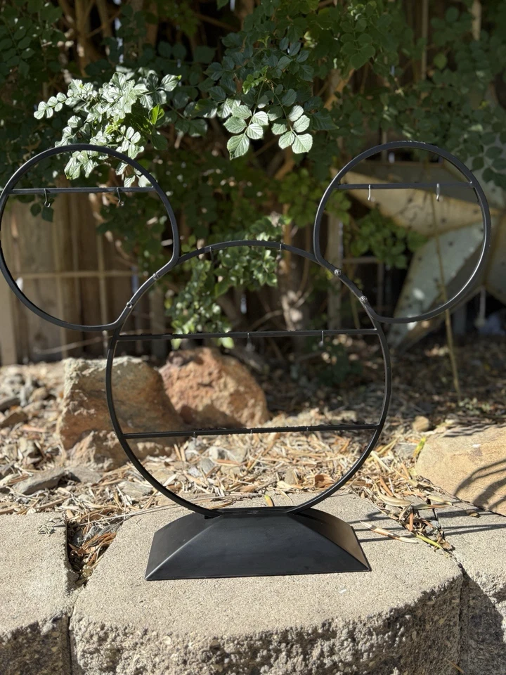 Hallmark 2014 Disney Mickey Mouse Negro Ornamento Soporte de Exhibición Vacaciones Foto 1 de 4