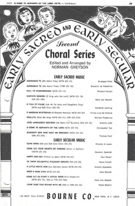 O Come Ye Servants of the Lord Christopher Tye SATB Choral Sheet Music Early Sac - Picture 1 of 3