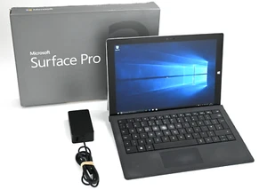 Microsoft Surface Pro 3 12” i5-4300U 8GB 256GB SSD HD graphics Win 10 Pro - READ - Picture 1 of 10