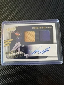 Tyrone Taylor Absolute Baseball Autograph 25/25 Patch 2021 TT2S-TYT - Picture 1 of 2
