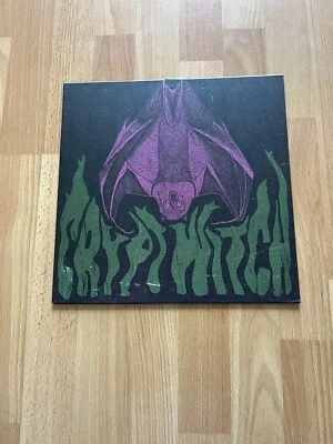 Crypt Witch Ritual Herbs Purple Vinyl Poster Black Inner Deep Distance DD57 - Image 1 of 4