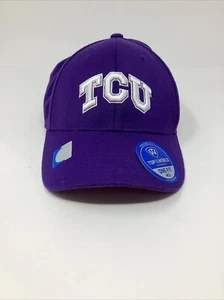 Texas Christian University TCU Horned Frogs Top Of The World TOW Hat Cap OSFA - Picture 1 of 8
