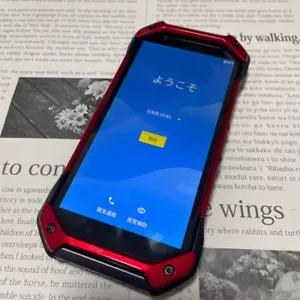 Smartphone KYOCERA KYG01 TORQUE 5G Rojo Android Desbloqueado Usado - Imagen 1 de 2