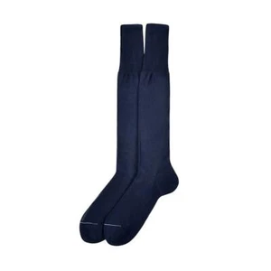 calze uomo lunghe filoscozia GALLO maglia rasata nero blu grigio rimaglio a mano - Foto 1 di 6