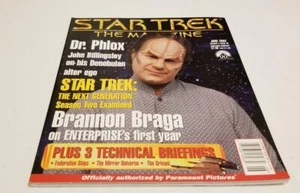 STAR TREK THE MAGAZINE June 2002 Volume 3 Issue #2 Dr. Phlox - Imagen 1 de 5