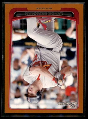 2012 Bowman Orange Lance Berkman #36 St. Louis Cardinals  074/250 - Image 1 of 2