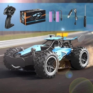 Ferngesteuertes Auto, 2,4 GHz 1:18 Proportional 2WD 15+ km/h wasserdichte RC DE - Bild 1 von 12