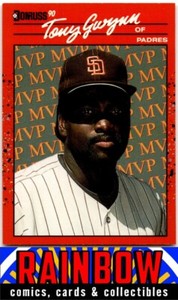 1990 Donruss #BC-4 Tony Gwynn Bonus MVP's
