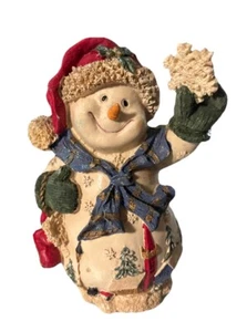 vintage DI Christmas resin Snowman figure figurine sculpture 9” - Picture 1 of 5
