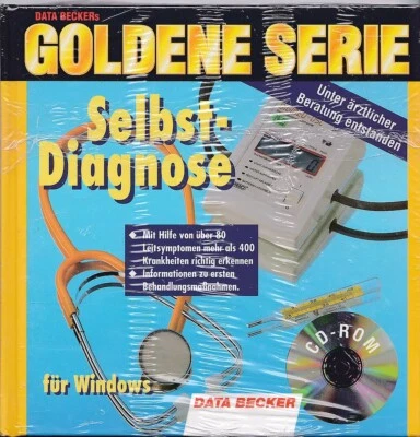 Data Becker`s Goldene Serie, Selbstdiagnose ISBN 3-8158.6009-1, Originalverpackt - Bild 1 von 2