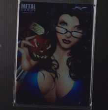 Zenescope Grimm Fairy Tales Metal Card Rare Snow White Cosplay LE: 31