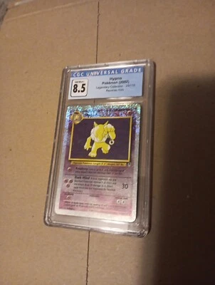 Hypno Reverse Holo 25/100 Pokémon Legendary Collection Card CGC 8.5 NM Mint 2002 - Image 1 of 4