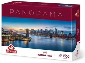 Art Puzzle Jigsaw Puzzle 1000 Pieces Panorama Brooklyn Bridge New York - Picture 1 of 2