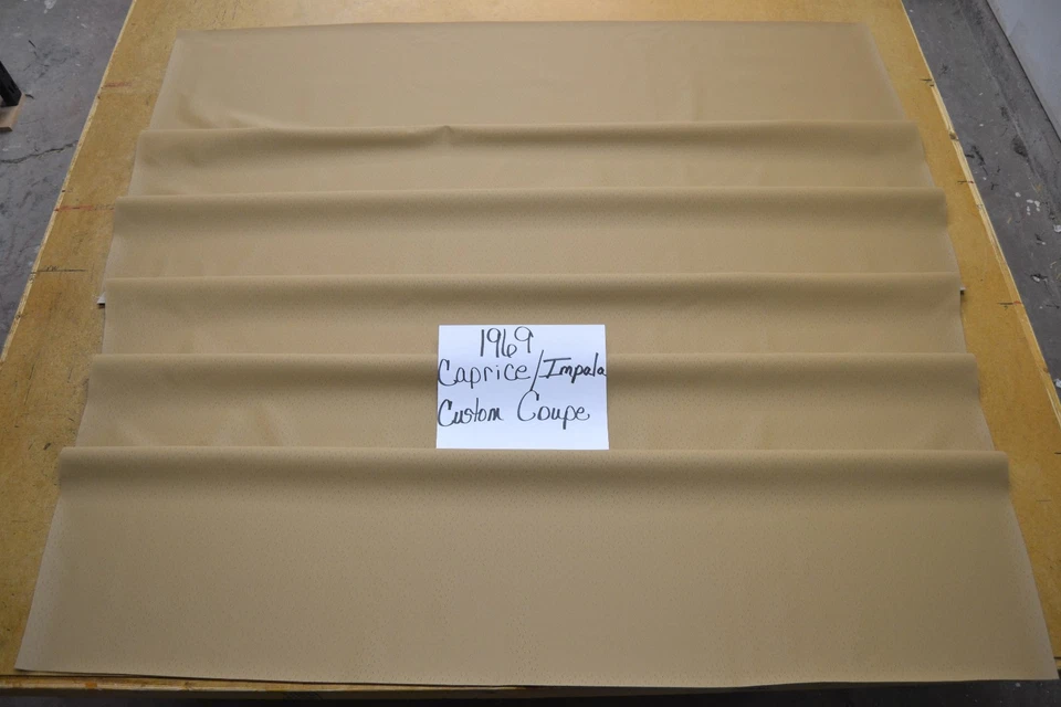 Chevrolet Impala 1969 69 1970 70 2 puertas cupé personalizado Caprice Buckskin techo Foto 1 de 1