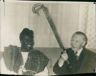 Chancellor Konrad Adenauer with Ahmed Sekou Toure - Vintage Photograph 1415061