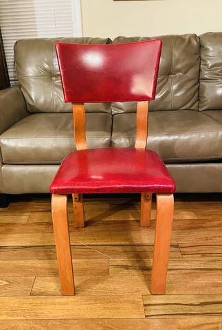 THONET Bentwood Chair Mid Century Modern 1940s Dining Side Cover