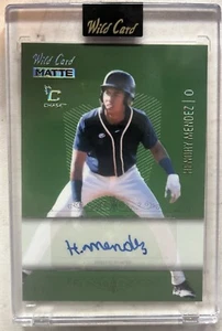 Hendry Mendez Green AUTO 1/1 - 2024 Wild Card Matte Baseball - Phillies RC 1/1 - Bild 1 von 2