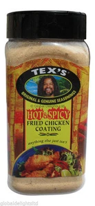 TEX'S FRIED JERK CHICKEN HERBS SPICES SEASONING PERI PERI MIXED CAJUN CHEF - Picture 1 of 12