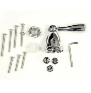 Universal Danco 19423 Chrome Lever Bathroom Sink Faucet Handle with Hardware - Picture 1 of 7