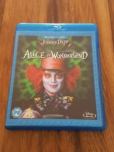 Alice In Wonderland (Johnny Depp) - Blu-Ray - Excellent Condition - Free Postage - Picture 1 of 1