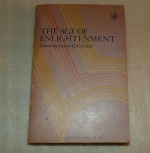 THE AGE OF ENLIGHTENMENT Edited by Lester G Crocker Paperback 1969 - Bild 1 von 11