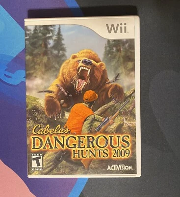 Nintendo Wii : Cabelas Dangerous Hunts 2009 VideoGames - Image 1 of 2
