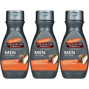 Palmers Cocoa Butter Formula With Vitamin E Men Body & Face Lotion 250ml X 3 - Picture 1 of 1