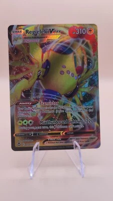 Regieleki VMAX  058/195 - Silver Tempest - Pokemon TCG - Ultra Rare Holo - NM - Image 1 of 2