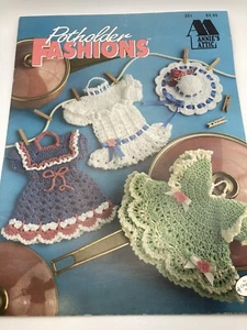 Annie's Attic Potholder Fashions Patterns Dresses & Hats Sport Weight Yarn - Picture 1 of 2