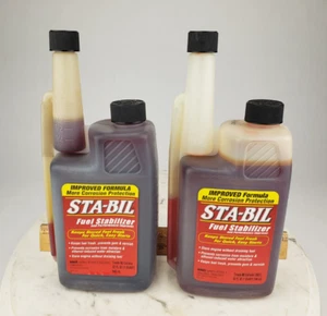 2x STA-BIL 22214 Storage Protection Fuel Stabilizer for Car & Auto - 32 oz - Picture 1 of 12