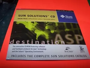 SUN Solutions CD Volume 4 2001 - NOS - Picture 1 of 1