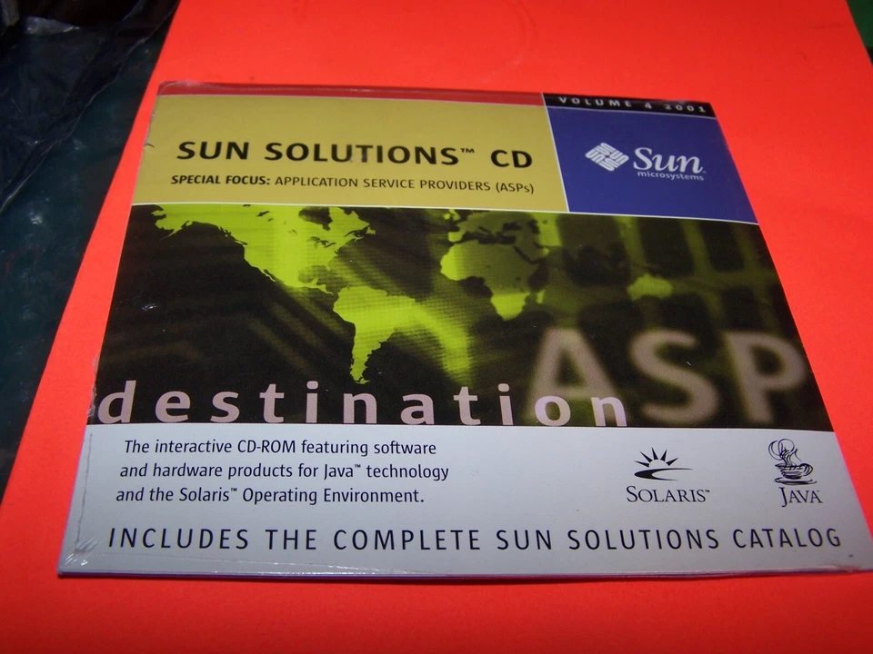 CD de SUN Solutions volumen 4 2001 - Nuevo de Lote Antiguo Foto 1 de 1