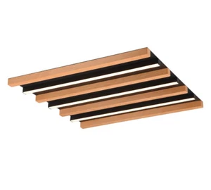 Plafoniera moderna a led legno naturale TR515 - Picture 1 of 2