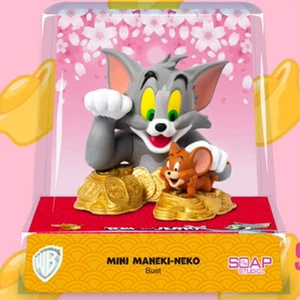 SOAP STUDIO Tom And Jerry Mini Bust 8.5cm PVC Figure Hot Toy New In Stock - Picture 1 of 4