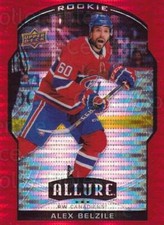 2020-21 Upper Deck Allure Red Rainbow #71 Alex Belzile