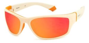 Glasses Polaroid PLD 2135/S Ixn (OZ) White Orange/Red Multilayer Polarized