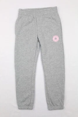 Joggers Converse Niñas Polar Logo Cómodos Gris Jaspeado Talla S 8/10 Foto 1 de 4