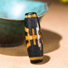 Old China tibet dzi beads agate Amulet gzi antique necklace pendant