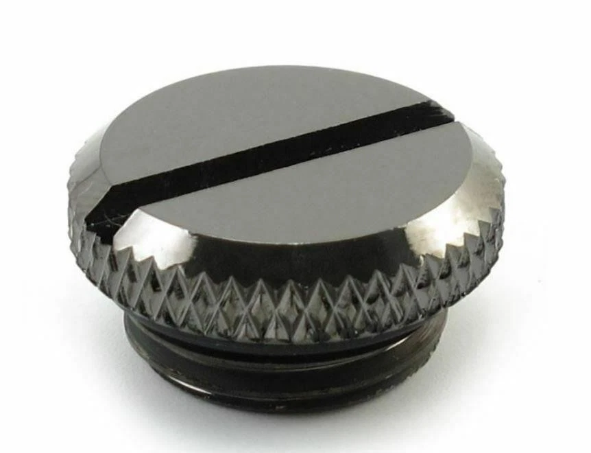 XSPC Verschlussstopfen G1/4 AG - chrome schwarz - Bild 1 von 1