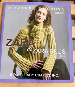Filatura Di Crosa Knitting Pattern Book Zara & Zara Plus Tahki stacy Charles EU - Picture 1 of 7