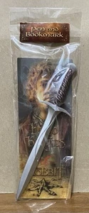 LOTR Noble Collection Hobbit Bilbo Sting Pen & 3D Paper Bookmark 7 x 2.75" NEW - Picture 1 of 3