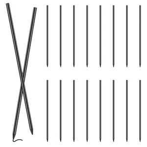 18 Pcs Metal Marker Refill Carpenter Pencils Lead Tracer Refills - Foto 1 di 12