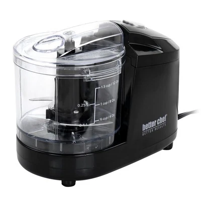 Better Chef 1.5 Cup Safety Lock Compact Chopper in Black - Image 1 of 4