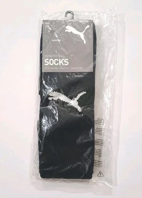 Calcetines hasta la rodilla de fútbol Puma talla 2 EE. UU. 3,5-6 1 par chaquetón de fútbol azul blanco Foto 1 de 4